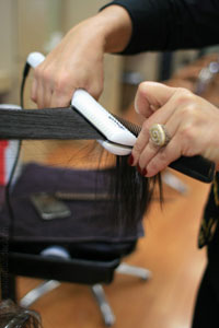 Hair Straightening Photo